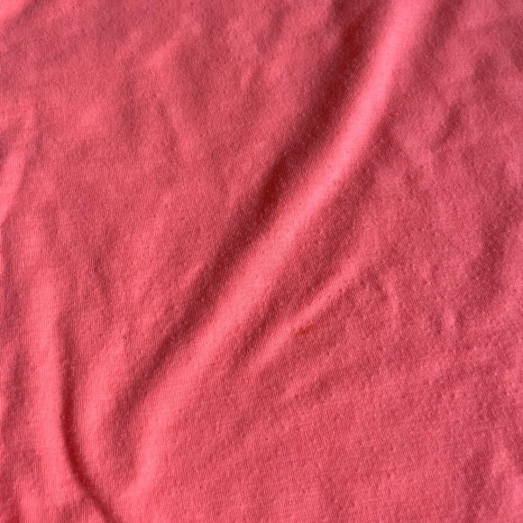 GapFit Women’s Bright Coral Long Sleeve Tee with thumb holes, size medium - Picture 5 of 8